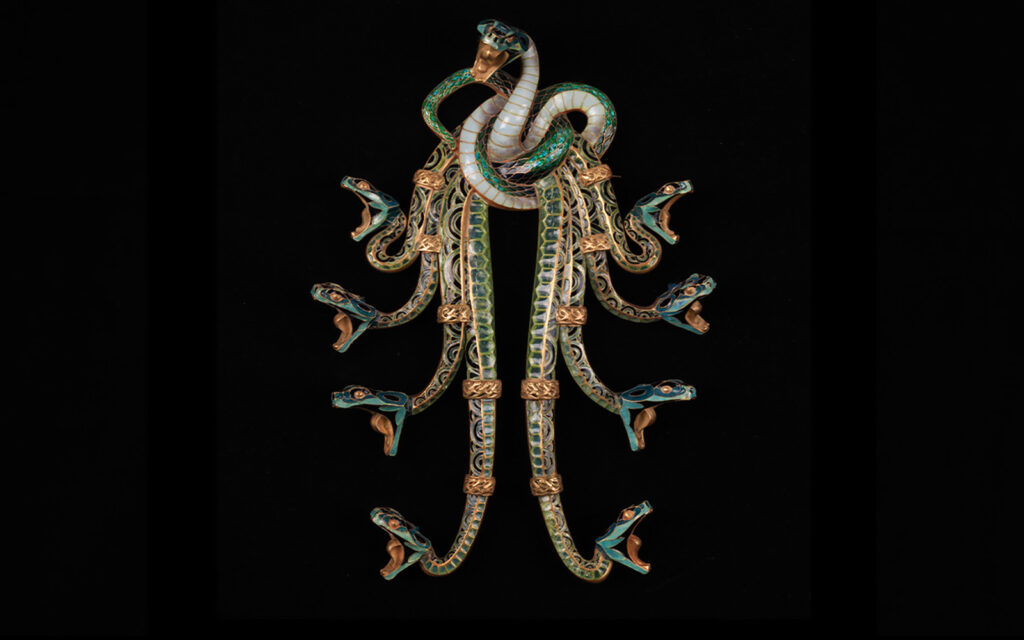 Ornement_de_corsage_serpent_René Lalique _OrnellaGems_Ornella_Fontana