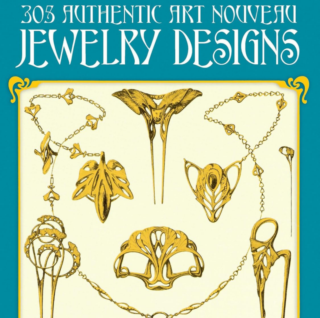 305 Authentic Art Nouveau Jewelry Designs